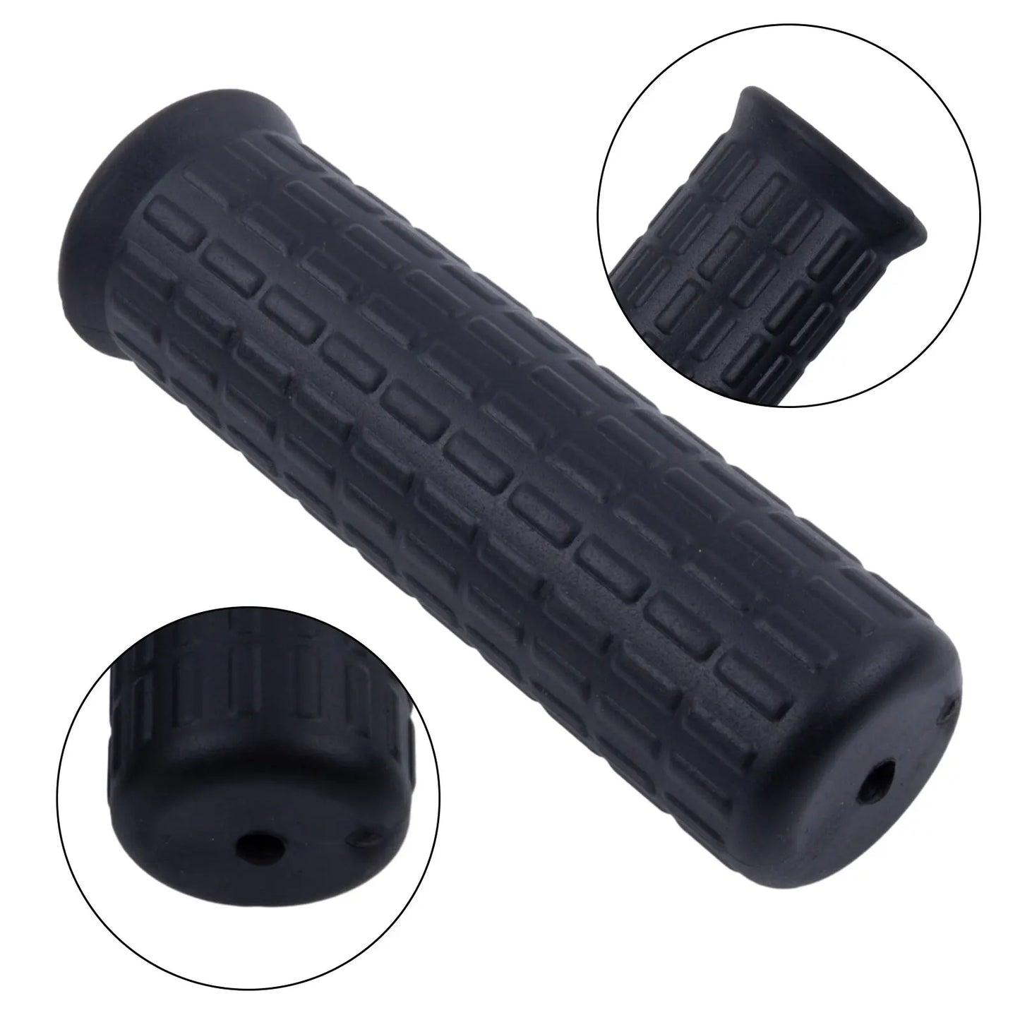 Wheelbarrow Rubber Handles Comfort Durable Grips Handlebar Non Slip Plastic Replacement Universal High Quality