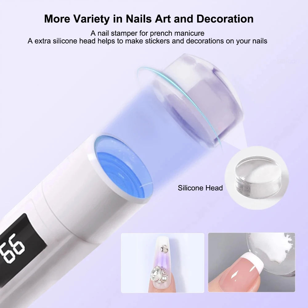 Mini Nails Drying Light UV LED Nail Lamp Mini UV With Stand For Manicure Portable Nail Dryer Stand Lamp Professional Ultraviolet