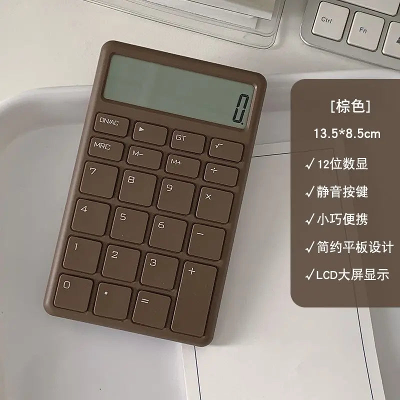 Beautiful Calculator Scientific Fashionable and Cute Calculators Mute Simple Administrative Financial Equipment Office Computer