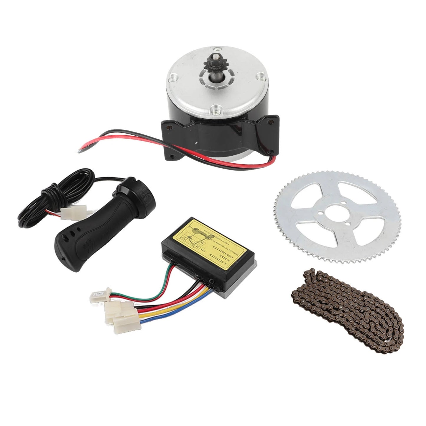 New 12V 250W Electric Motor Kit 2750RPM High Speed Electric Gear Motor with Controller for Motorcycle Electric Gear Motor