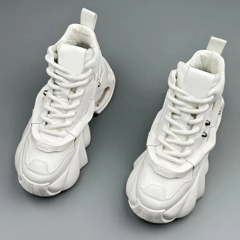 Shoes for Mens Fashion Casual Sports Men's Shoes High Quality Soft Sole Non Slip Comfort High-top Men Sneakers Zapatillas Hombre