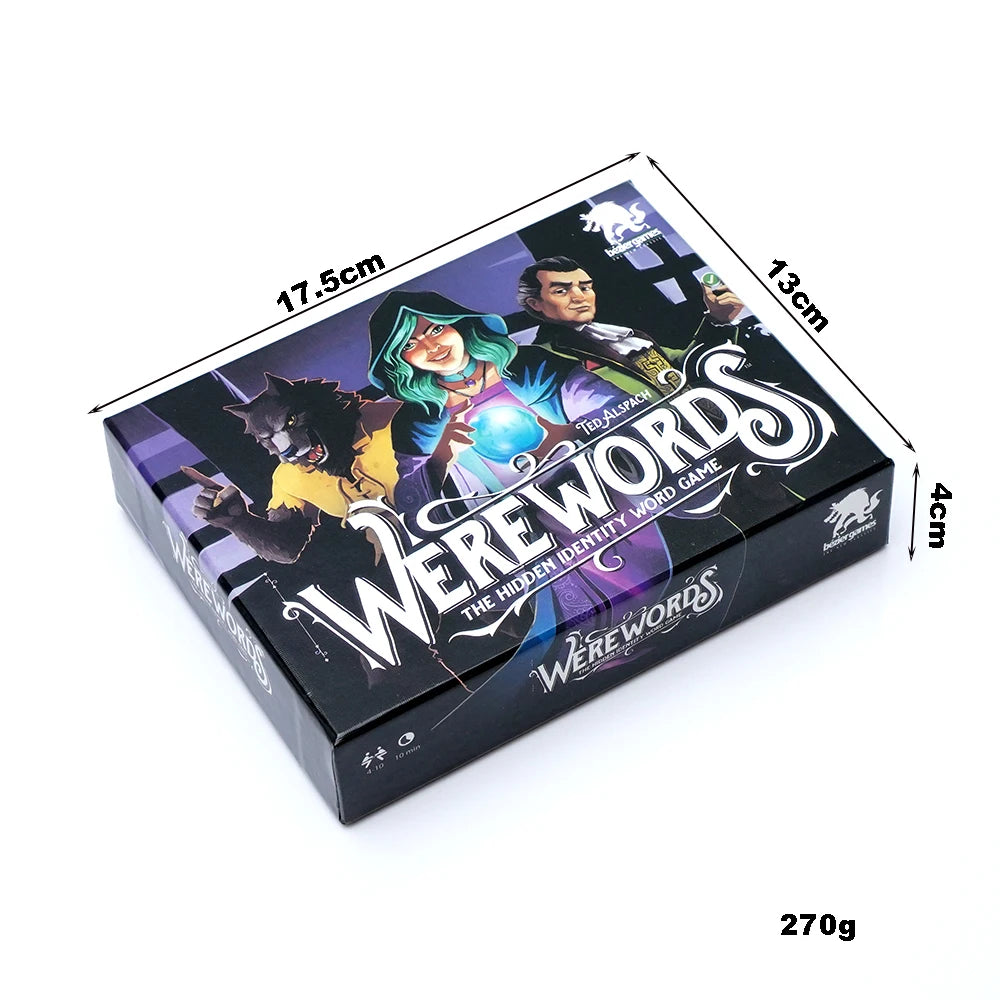 Werewords Board Game Fun for Families Engaging Social Deduction Great for Families Party Game for Word Game