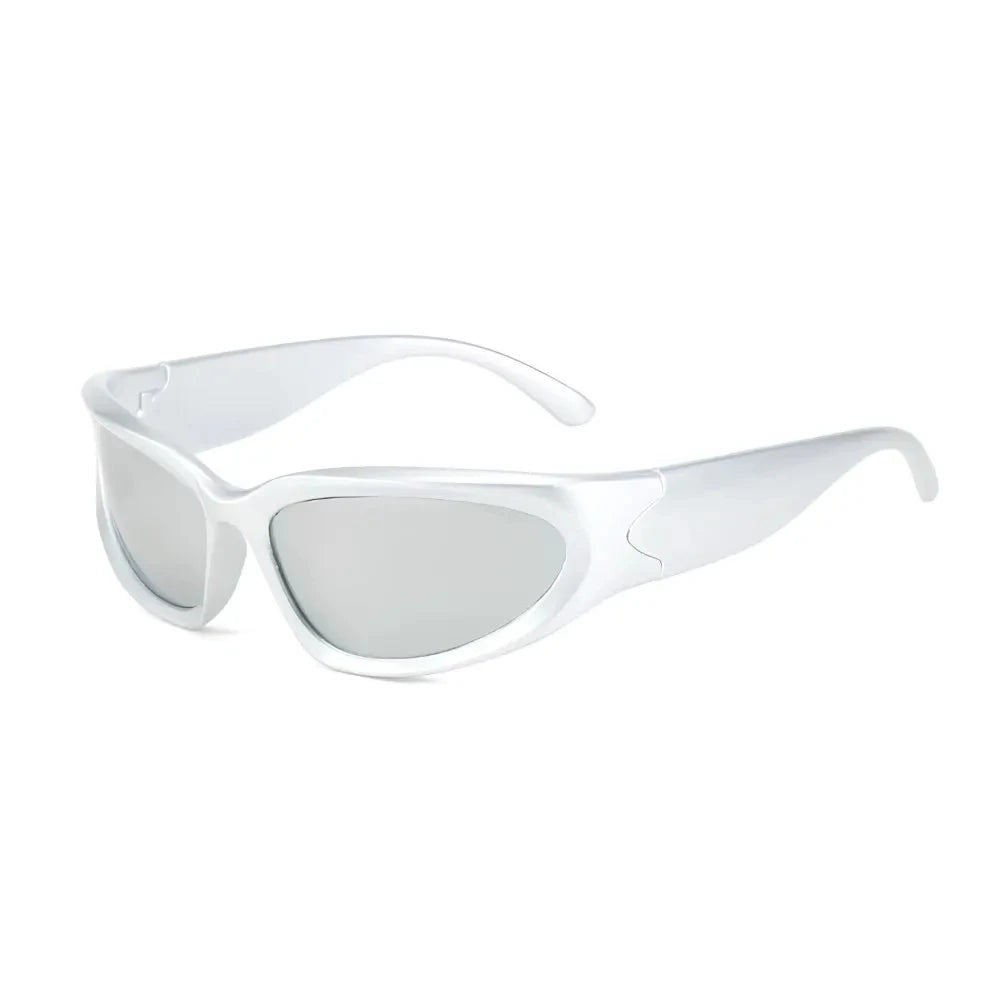 SO&EI Fashion Women Square Sunglasses Retro Punk Trending Shades UV400