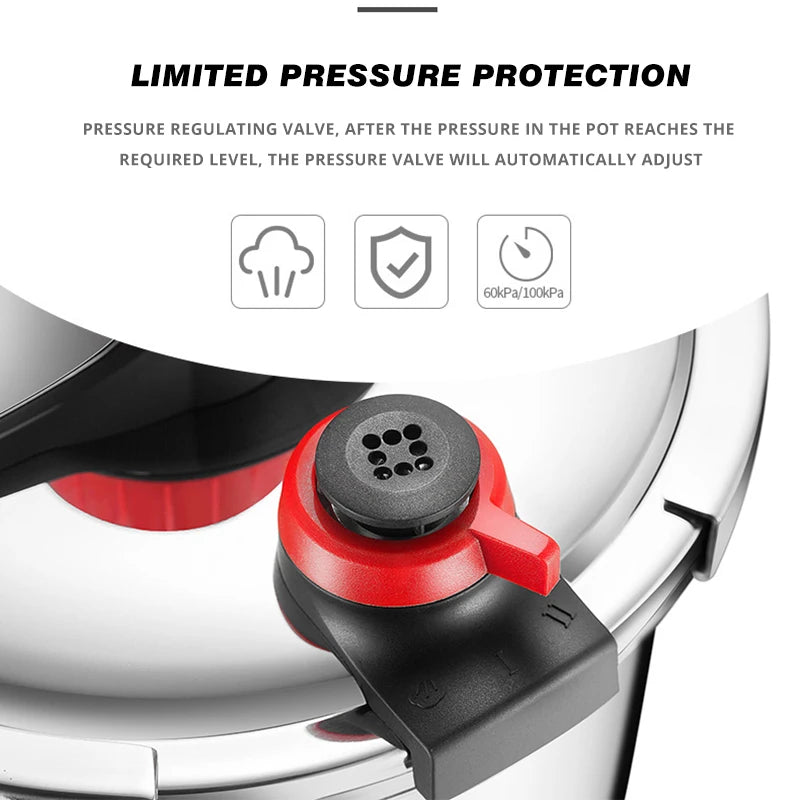 Pressure Cooker Multifunctional Pressure-Limited Explosion-proof Pressure Cooker Stainless Steel Kitchen Pressure Pot