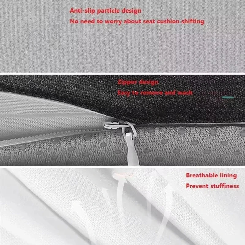 Thailand Natural Latex Cushion Relieve Sore Buttocks Floor Cushions Car Seat Cushions Office Chair Cushion Cojines Silla Cojin