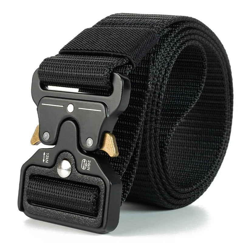 Men Belt Army Outdoor Hunting Tactical Multi Function Combat Survival High Quality Marine Corps Canvas For Nylon Male Luxury