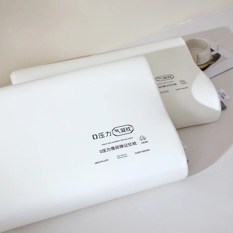 Memory Foam Pillow Slow Rebound Neck Support Deep Sleep Comforter Home Goods Pillow for Kids and Adults ，Single Pillow