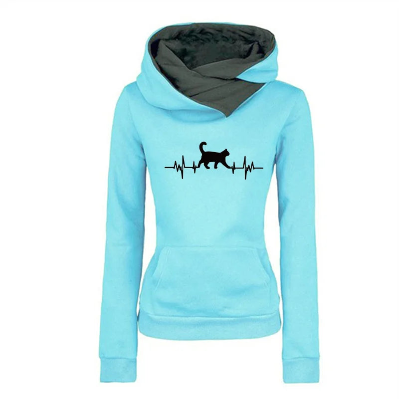 Pullovers Long Sleeve Top Fashion Women Sweatshirts Casual Woman Clothing Jogging Streetwear High Quality Hoodies Outdoors Daily