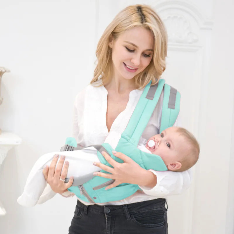 Breathable Ergonomic Baby Carrier Backpack Portable Infant Baby Carrier Kangaroo Hipseat Heaps Baby Sling Carrier Wrap for 0-36M