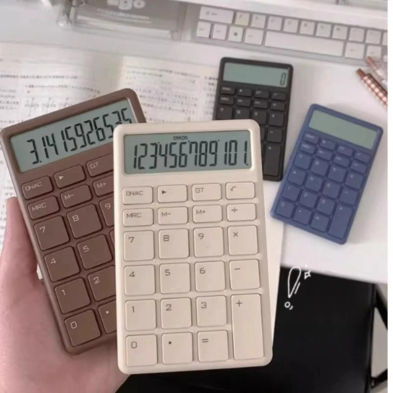 Beautiful Calculator Scientific Fashionable and Cute Calculators Mute Simple Administrative Financial Equipment Office Computer