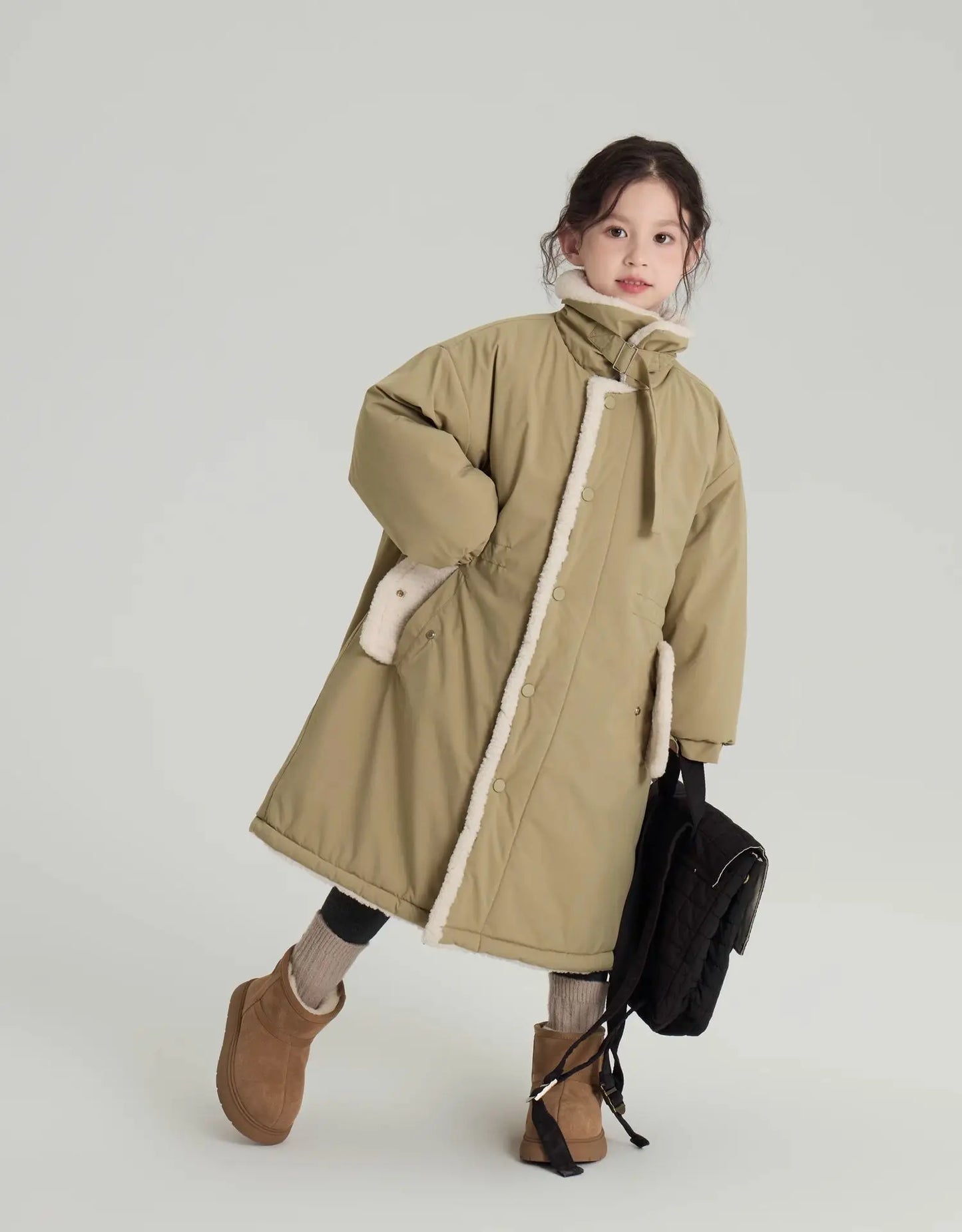 New Cotton Clothes, Thickened Warm Cotton Clothes in Autumn and Winter, Lamb Wool Workwear Coat, Warm Coat