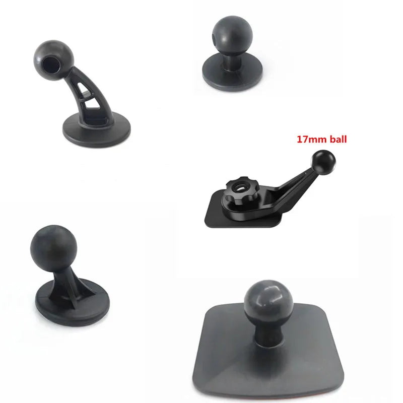 Glue Sticker 13mm 15mm 17mm Ball Head For Magnetic Car Phone Holder GPS Support Stand Mount Hook 360 Rotation Bracket Base