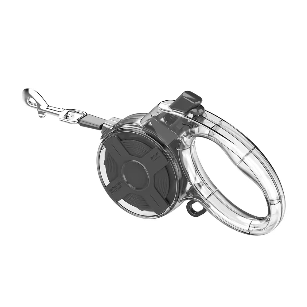 Retractable dog leash, 13 feet (about 4 meters) strong nylon strap, suitable for small dogs and cats, smooth telescopic,