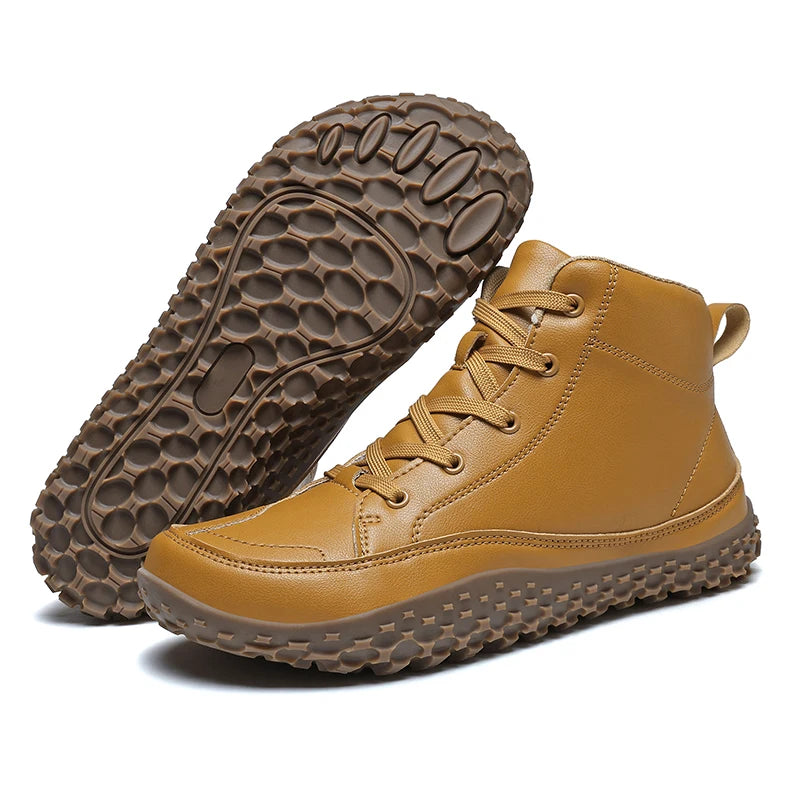 boots men walking boots Wide-Toe-Box Barefoot Shoes for Men hiking boots men Comfortable botas casual shoes men mountain boots