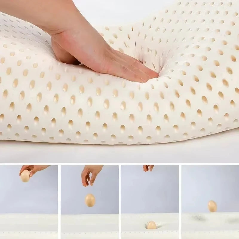 Thailand Natural Latex Cushion Relieve Sore Buttocks Floor Cushions Car Seat Cushions Office Chair Cushion Cojines Silla Cojin