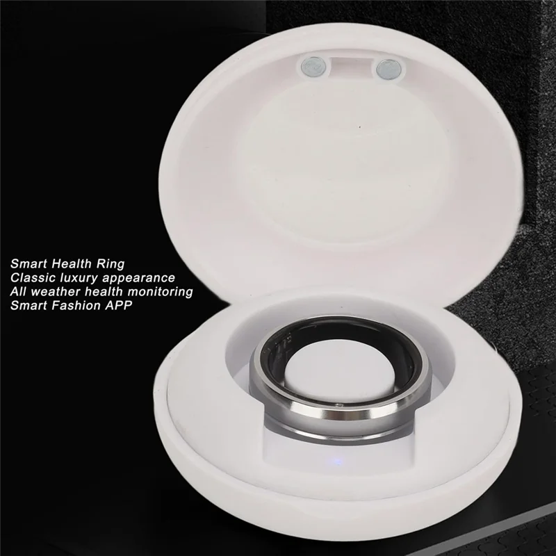 CABE-Intelligent Ring Health Tracker Sports Waterproof Health Monitoring Ring Multi-Motion Mode Smart Ring Health Tracker