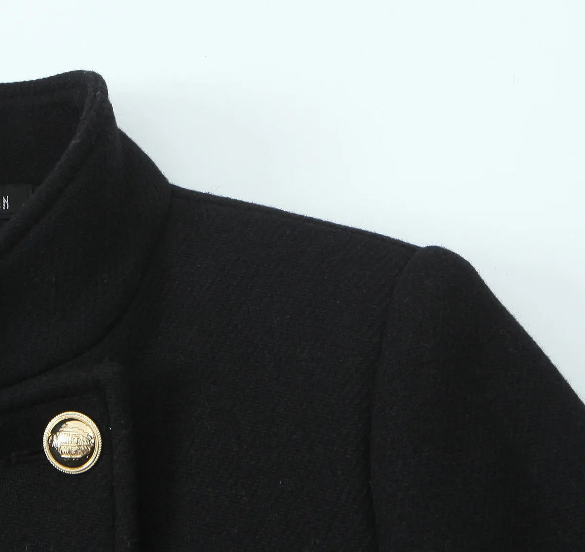 Woolen Coat Fall Fashion Black Long Coat Elegant And Pretty Women's Coats American Retro Autumn Outerwear Urban Coats