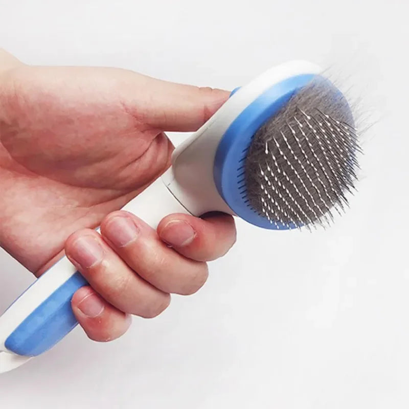 Pet Brush Hair Removes Dog Cat Comb Hair Comb for Cats Dogs Grooming Hair Cleaner Cleaning Beauty Slicker Brush Cat Supplies