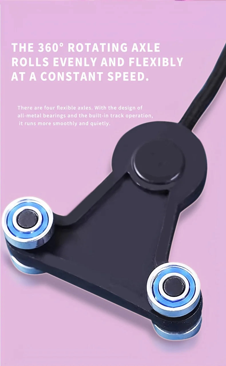 Adjustable Detachable Exercise Hoop, 2-in-1 Waist Training Fitness Pilates Hoop