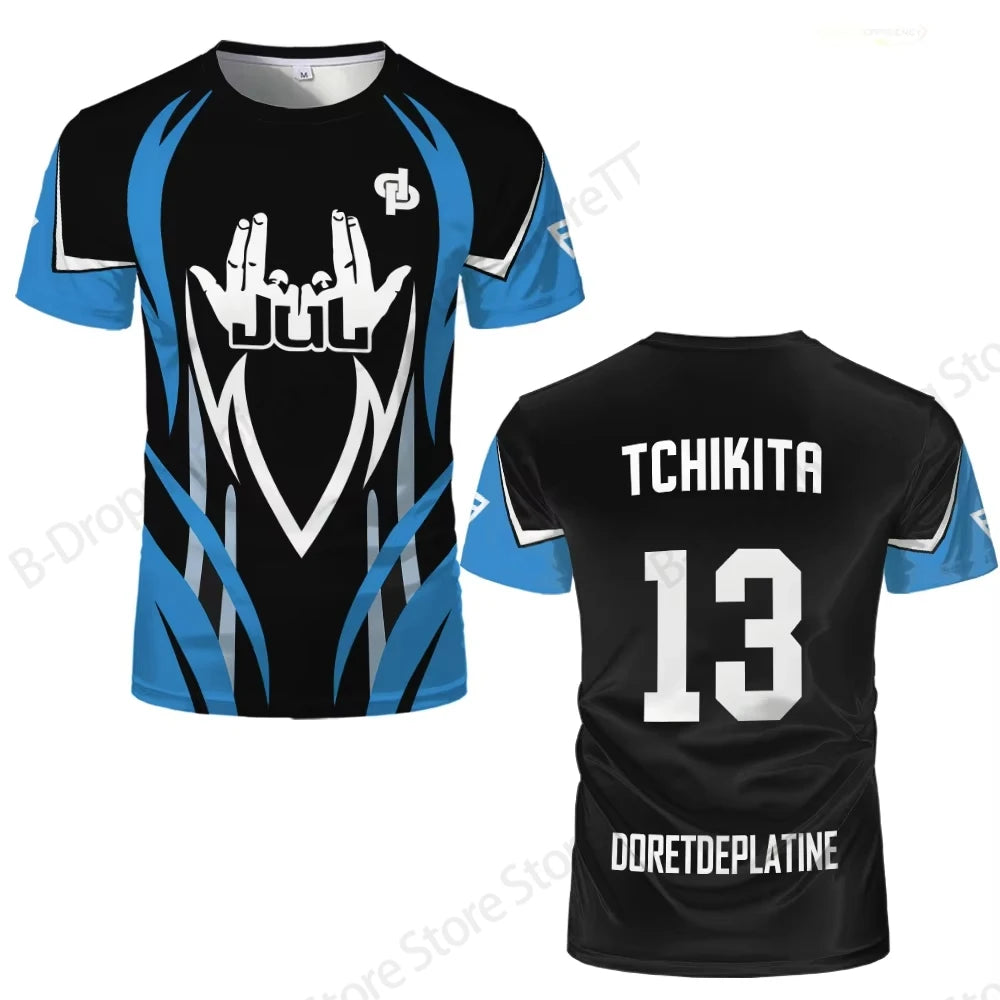 Jersey 90 minute JUL MM8 Football 3d Print T-shirt Men Women Fashion Short Sleeve Tops Tees Sports Tshirt Y2k Clothing New 2025