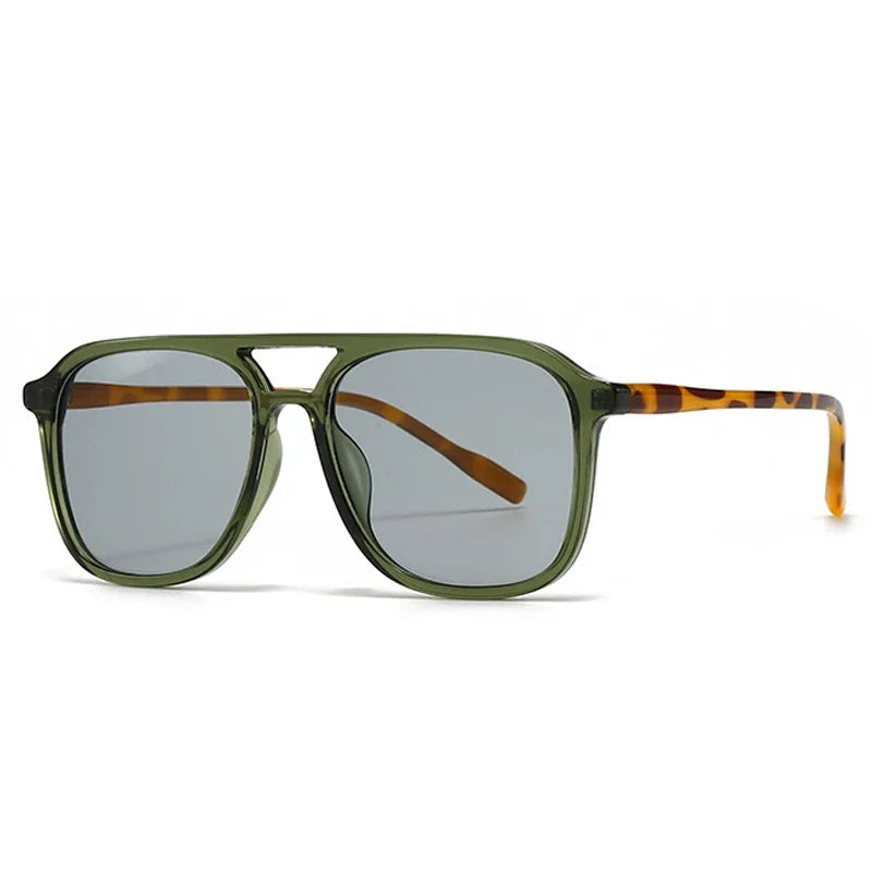 SO&EI Fashion Women Square Sunglasses Retro Punk Trending Shades UV400