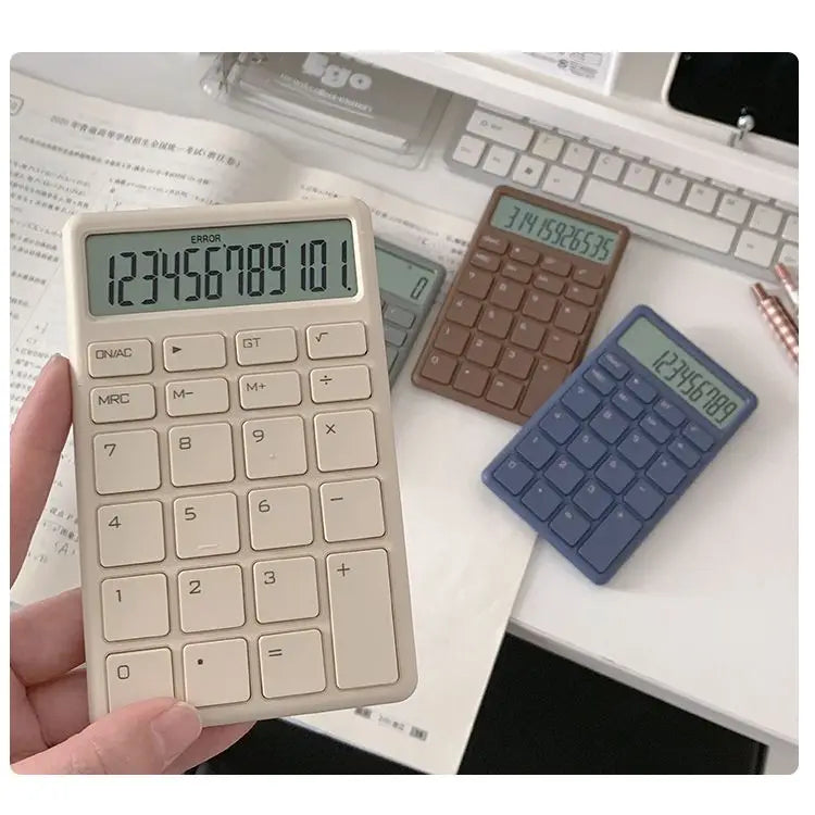 Beautiful Calculator Scientific Fashionable and Cute Calculators Mute Simple Administrative Financial Equipment Office Computer