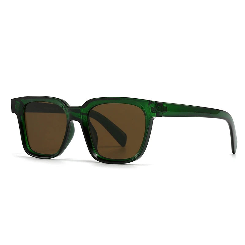 SHAUNA Retro Square Sunglasses Women Shades UV400 Fashion Men Trending Sun Glasses