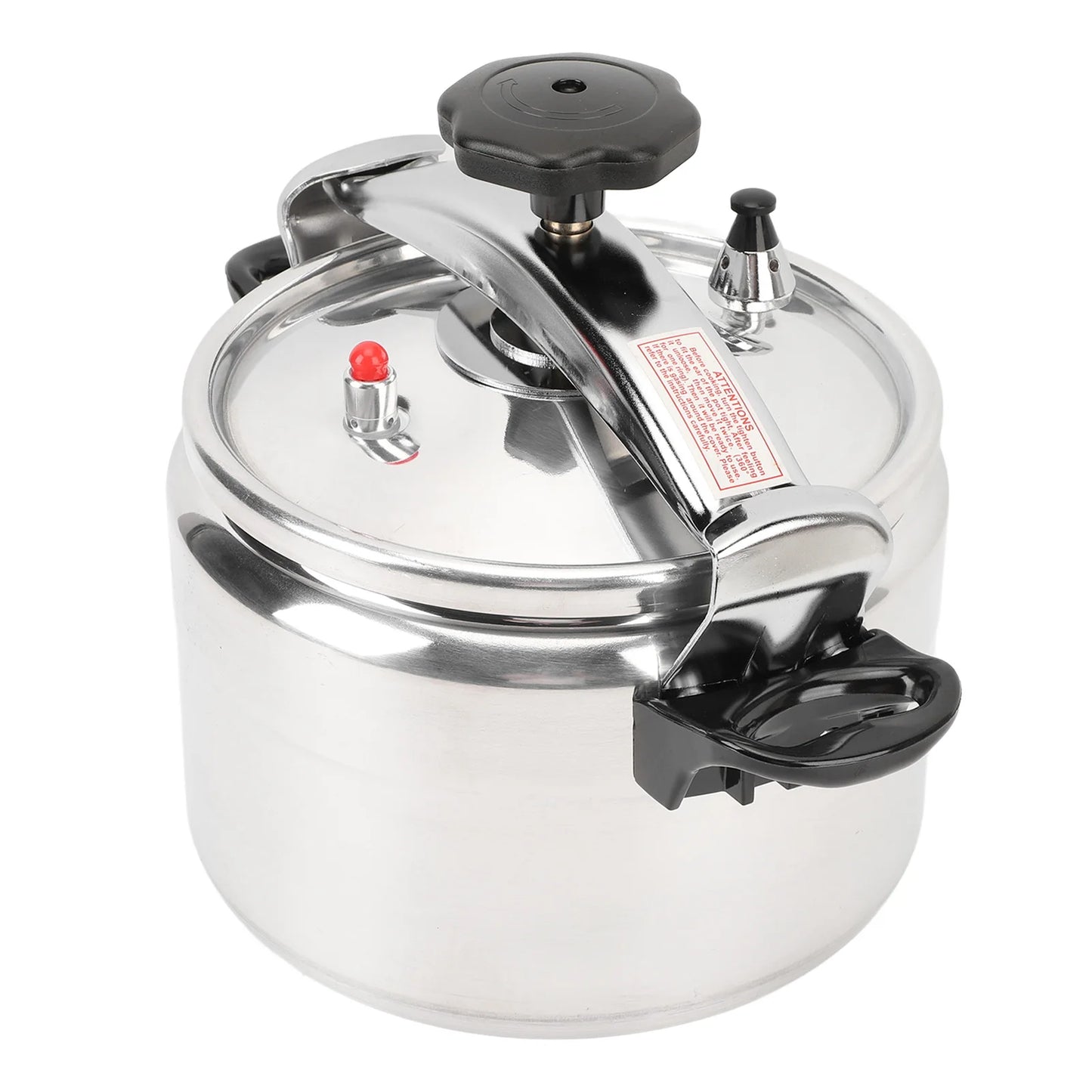 Pressure Cooker Professional 7L Large Capacity Efficient Safety non Coating Double Ears Aluminum Pressure Canner for Gas Stove