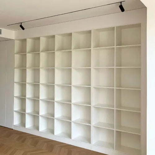 Hot Selling Home Wooden Furniture Modern Wood Board Bookcase with Doors and Drawers Custom Study Bookshelf Shelf storage Home fu