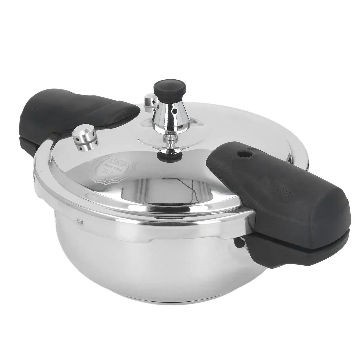 1.8L 18cm Pressure Cooker Stainless Steel  Safe Explosion Proof  Pressure Cooker Pot for Gas Stove Induction Cooker
