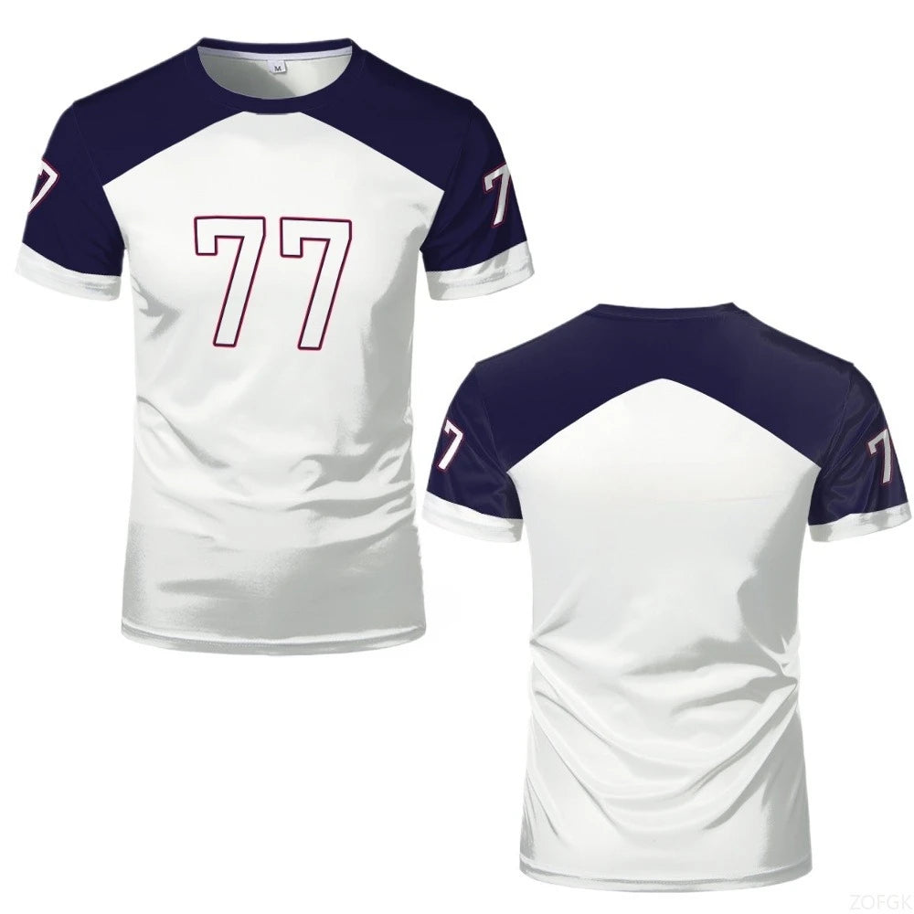 Jersey 90 Minute Mm9 Men's Street Wear 3d Printed Quick Drying Breathable T-shirt Children's 3d Round Neck Short Sleeve Top