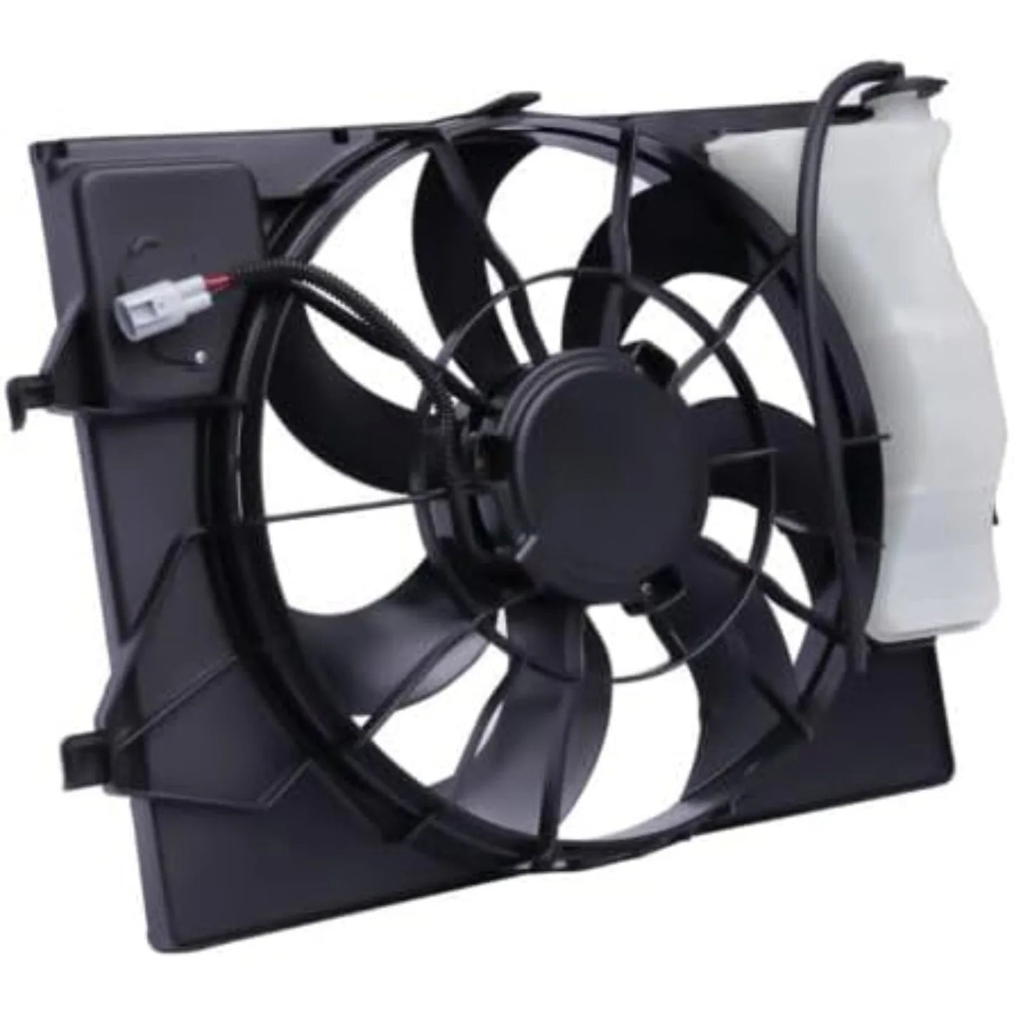 Radiator Condenser Cooling Fan Assembly Fits for 2018 2019 2020 Hyundai Accent Rio Sedan - OEM Number 25380h9050