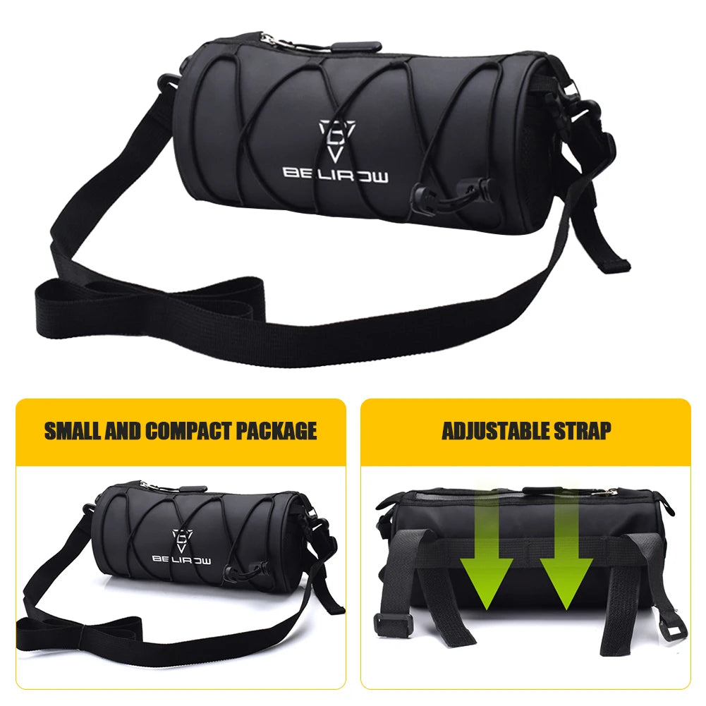 2.4/4.2L Frame Pannier Bag Large Capacity Bike Handlebar Bag with Side Mesh Storage Pocket for Road Mountain Bike Cycling Travel