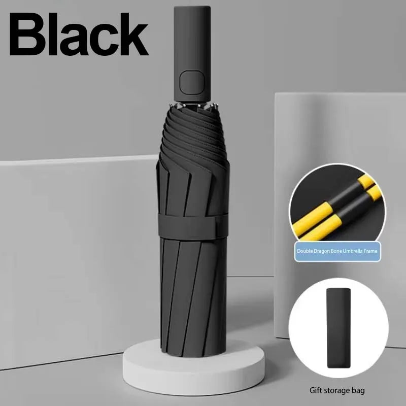 Xiaomi 24 Bone Fully Automatic Double Bone Folding Umbrella For Sun UV Protection Rain Resistance And Strong Wind Resistance