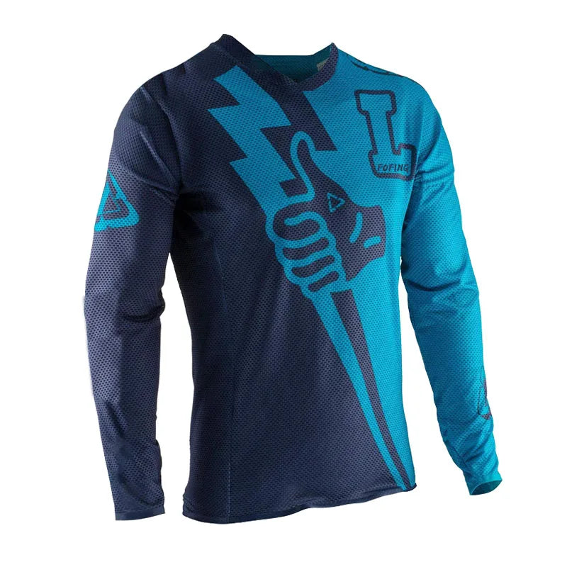 Long Sleeve Cycling Jersey High Quality Top Race Cycling Mountain Bike Road Bicycle Motorcycle For Men Cycling Jeresy  Motocross