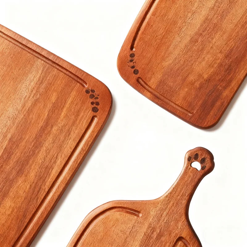 COOKER KING Wooden Kitchen Board Household Pizza Bread Fruit Steak Profession Cutting Board Hangable Kitchen Tool in Stock