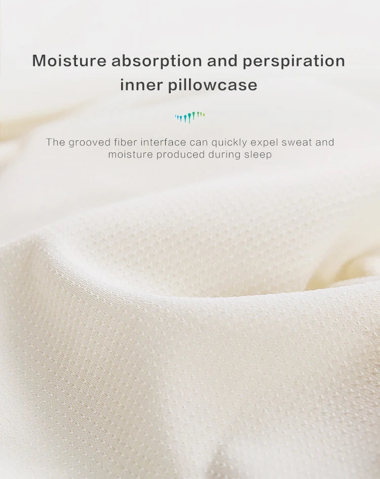 Orthopedic Memory Foam Pillow Neck Protection Slow Rebound Memory Pillow Wave Curve Shape Health Cervical Neck
