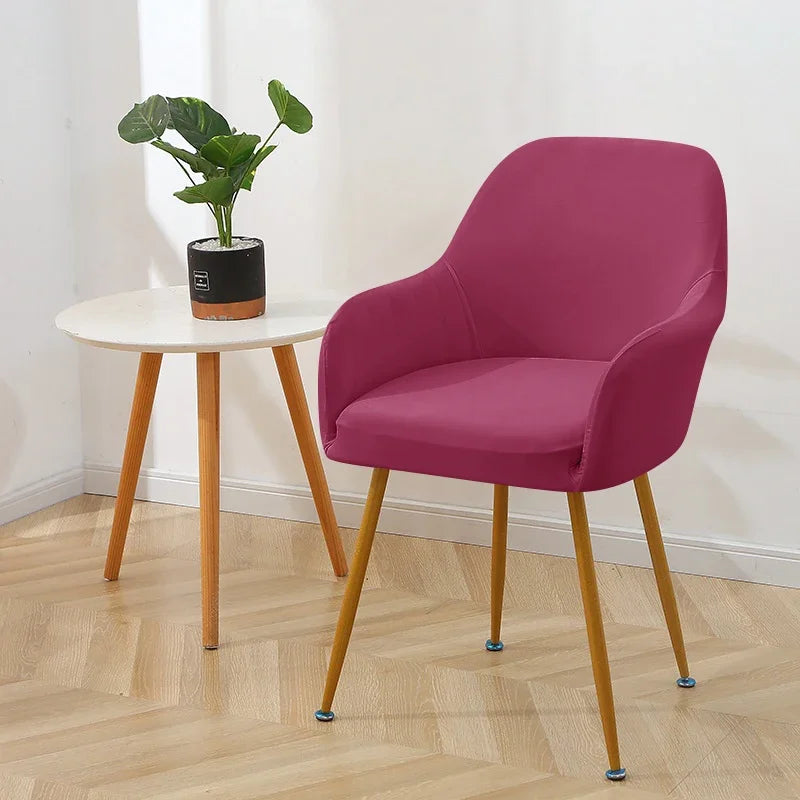 1PC Water Repellent Elastic Chair Cover Stretch High Armchair Covers Office Chairs Slipcover Seat Cover for Hotel Dining Room