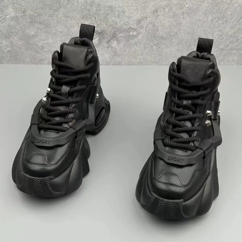 Shoes for Mens Fashion Casual Sports Men's Shoes High Quality Soft Sole Non Slip Comfort High-top Men Sneakers Zapatillas Hombre