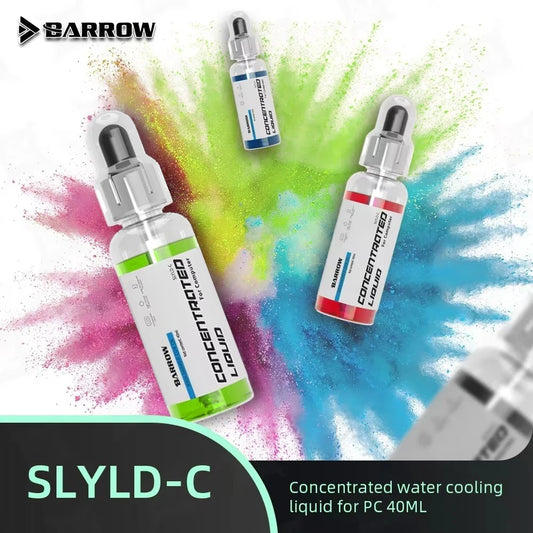 Barrow Water Cooling Liquid 40mL PC Coolant Anti-corrosion Thermal Fluid Cooling Special Concentrated Cold Liquid SLYLD-C