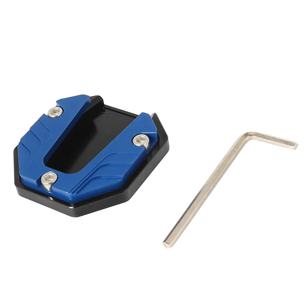 Motorcycle Bikes Kickstand Extender Foot Side Stand Extension Foot Pad Support Plate Motorcycle Accessories