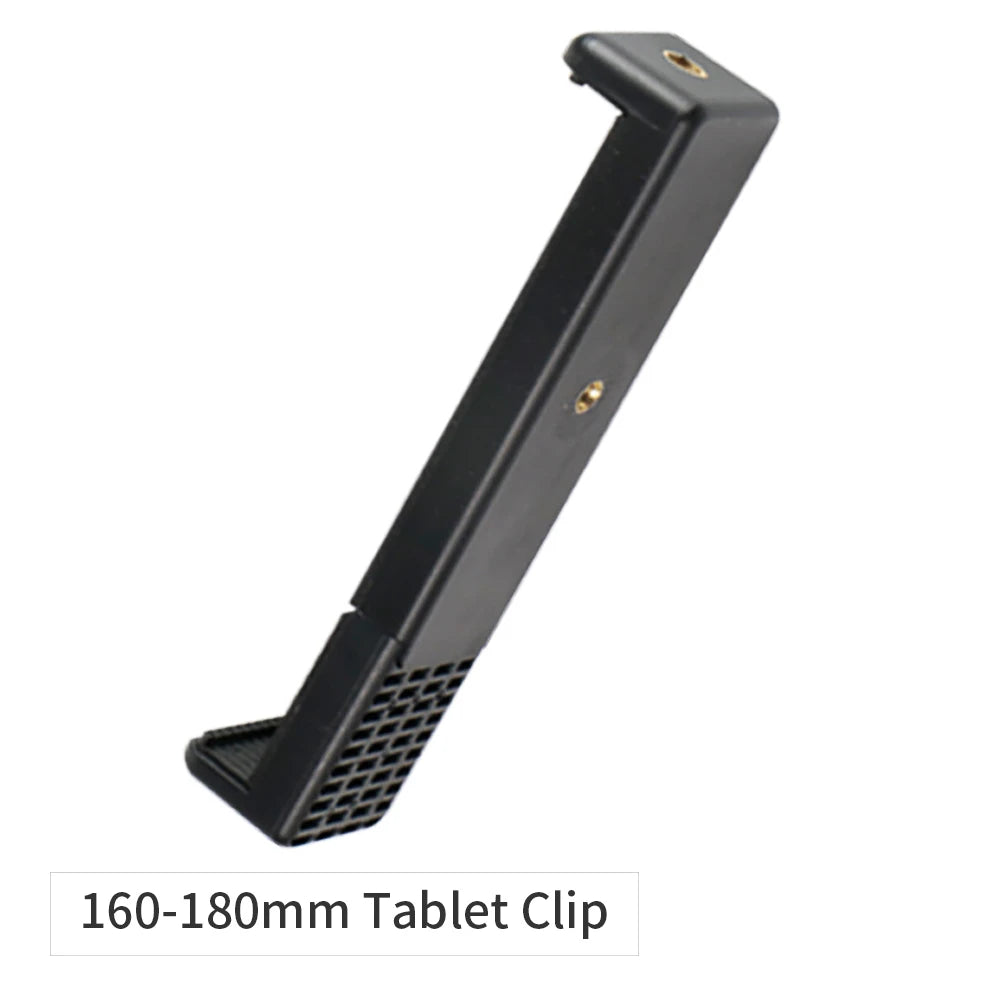 Universal Smartphone Holder Tripod Rotatable Bracket with 1/4inch Screw Adjustable Clip for Phone Cell Selfie Stick Camera Stand