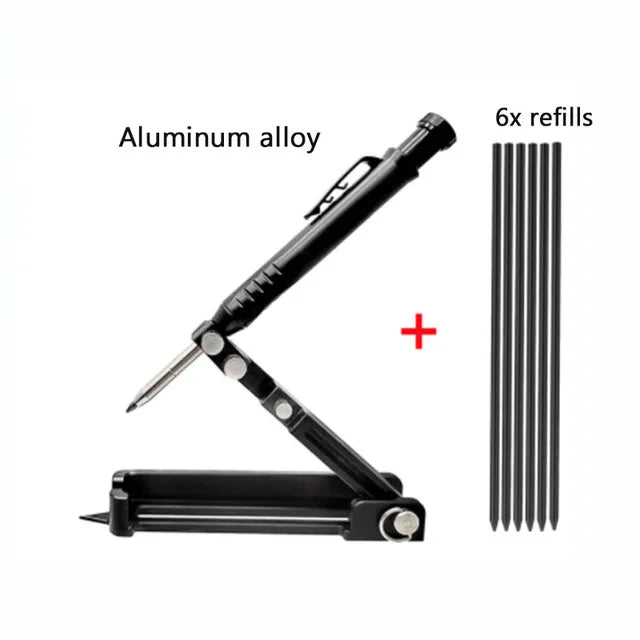 Graffiti Tools Writing Tools With Deep Hole Pencils Woodworking Line Measuring Tools Multi-function Adjustable Compass Tool
