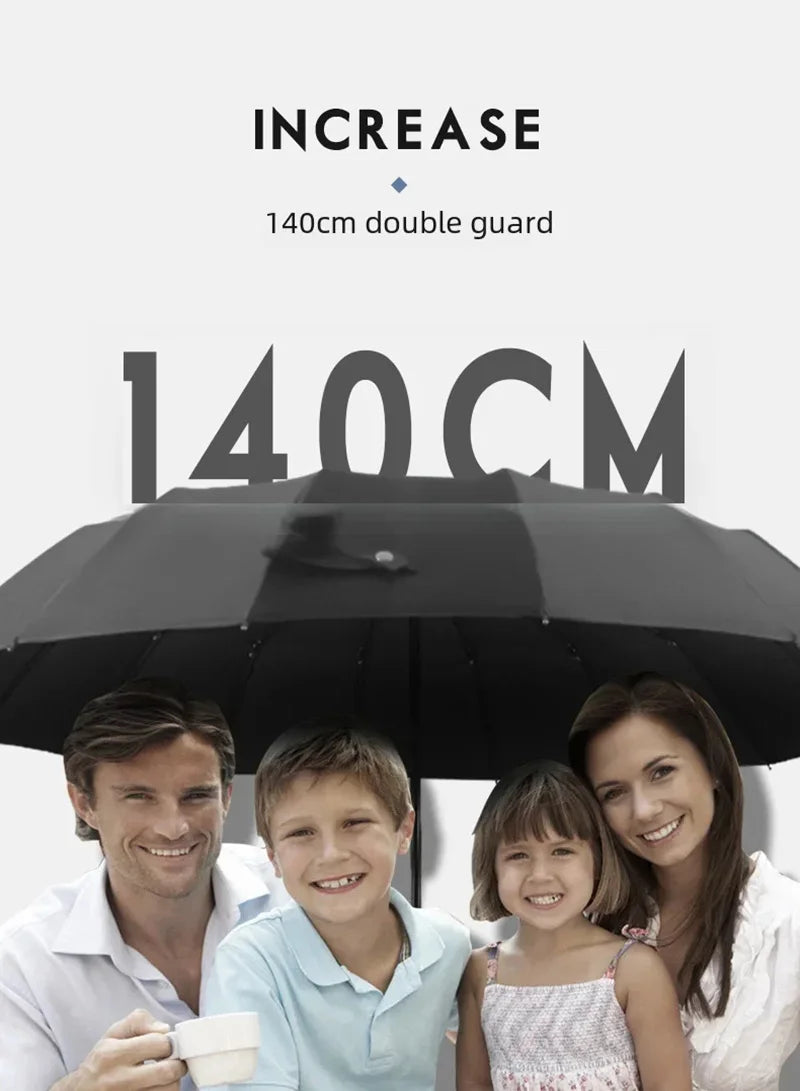 Xiaomi Umbrella Windproof Strong With Reflective Stripe Reverse Automatic Fold Umbrella UV Umbrella Insulation Portable Parasol