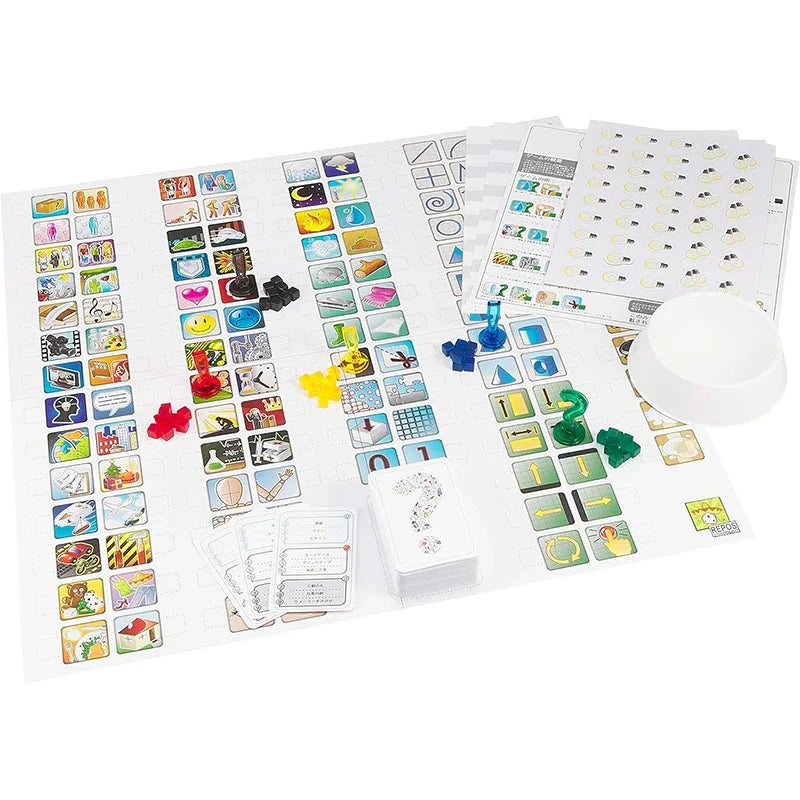 Engage your family and friends with Concept Word Game - a 4 -12 person, 10-minute family game