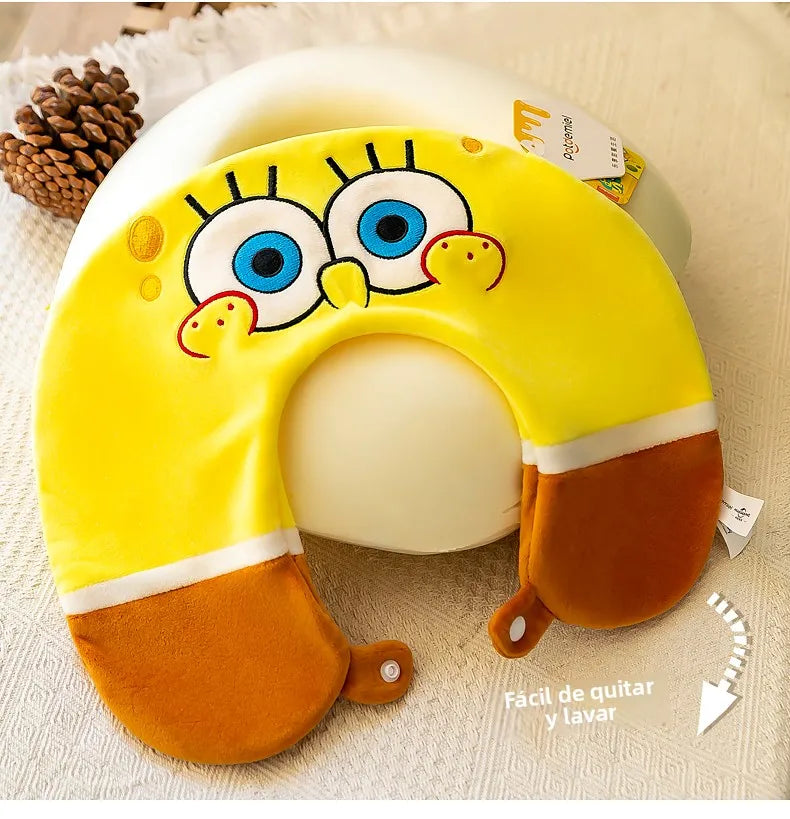 Memory Foam U-Shaped Pillow Travel Neck Pillow Airplane Neck Support Pillow Logo Customizable Home Goods From China
