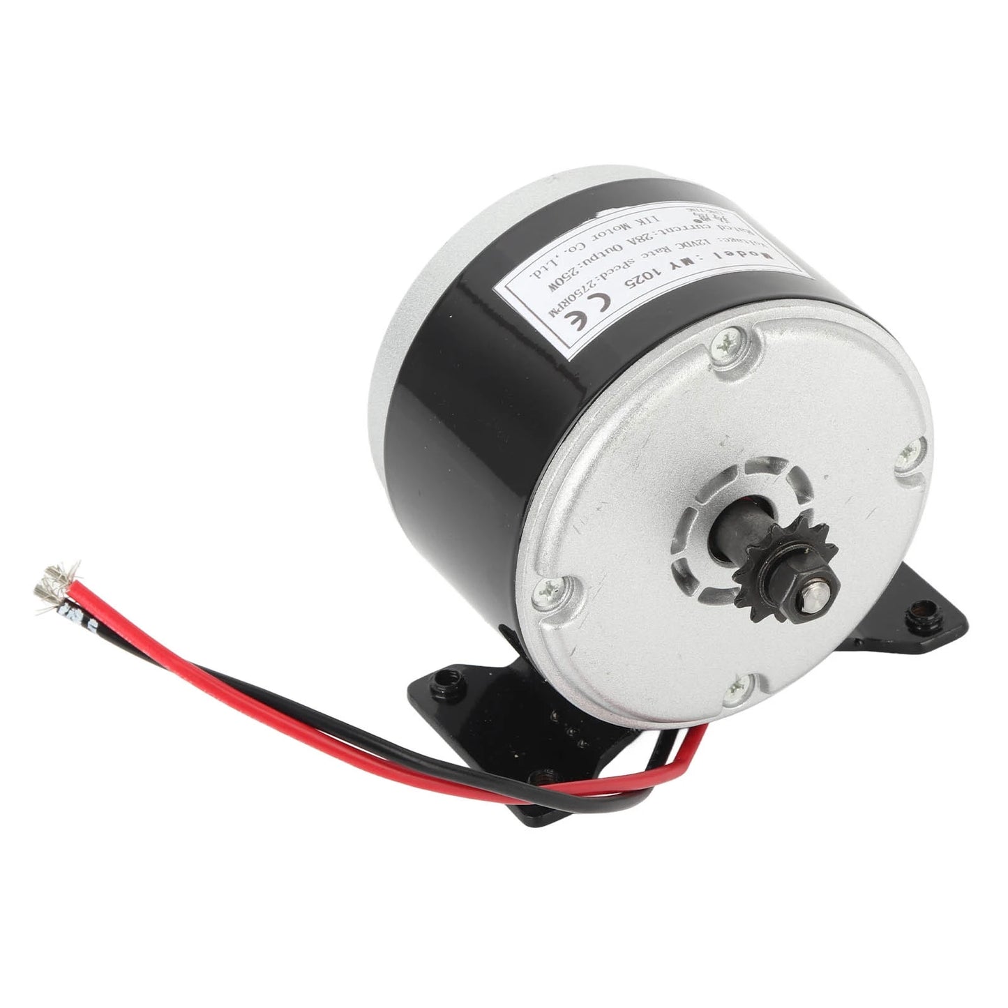 New 12V 250W Electric Motor Kit 2750RPM High Speed Electric Gear Motor with Controller for Motorcycle Electric Gear Motor