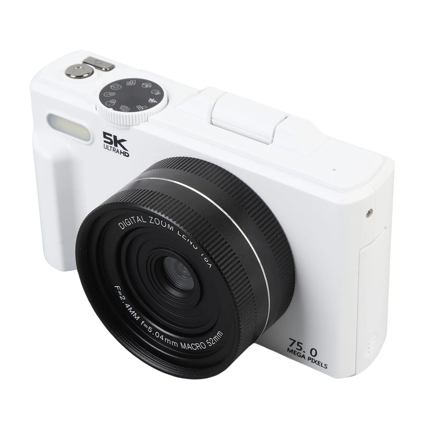 5K HD WiFi Digital Camera Portable 18XAF Autofocus High Definition 3 Inch  Screen 5K Digital Camera for Photography and Video
