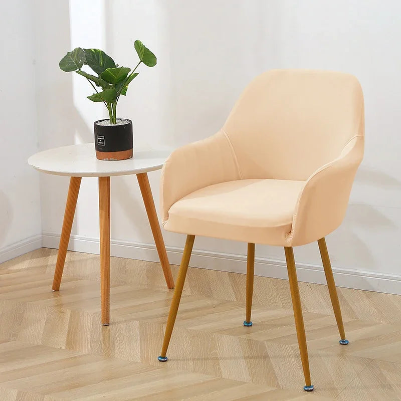 1PC Water Repellent Elastic Chair Cover Stretch High Armchair Covers Office Chairs Slipcover Seat Cover for Hotel Dining Room