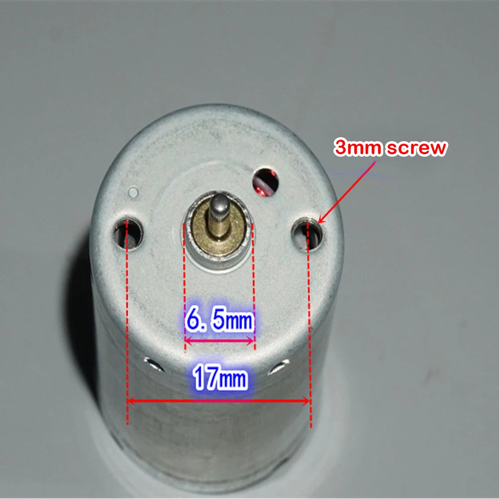 MABUCHI RK-370CA-26100 Electric Motor DC 3V 5V 6V 10600RPM Large Torque High Speed Carbon Brush Mute Motor Toy Boat Car Model